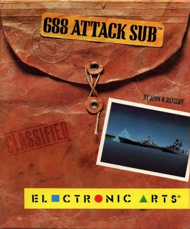 688 Attack Sub — box-2D (EU)