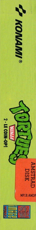 Teenage Mutant Hero Turtles - The Coin-Op — box-2D-side (FR)