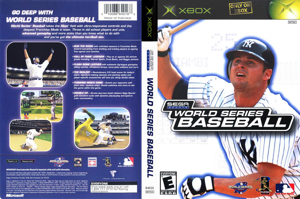 World Series Baseball — box-texture (US)