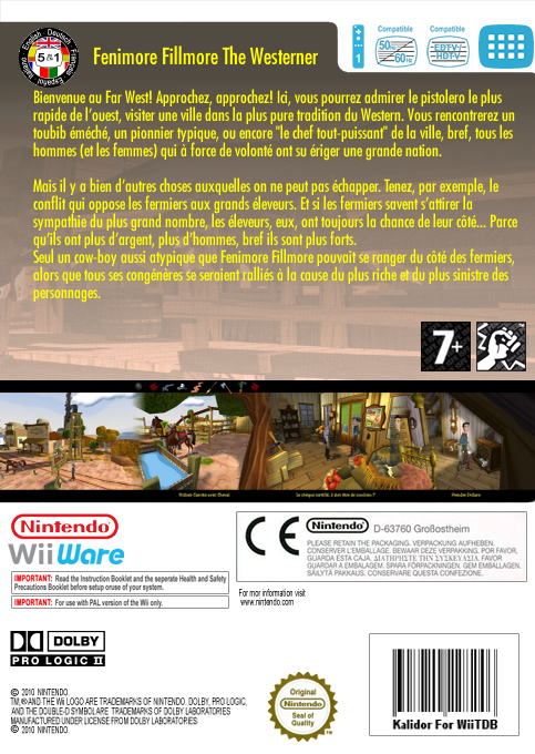 Westerner, The — box-2D-back (FR)