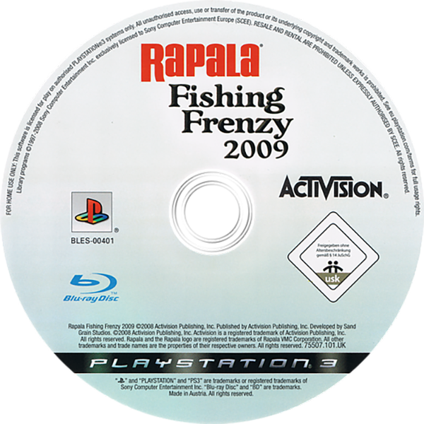 Rapala Fishing Frenzy 2009 — support-texture (EU)