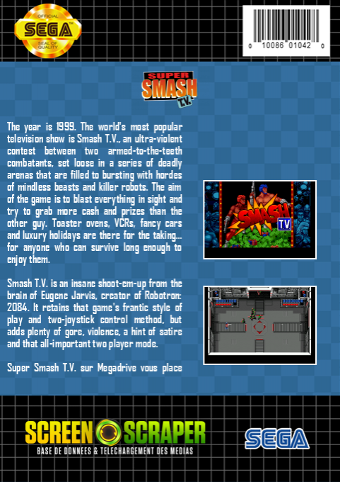 Super Smash T.v. — box-2D-back (SS)