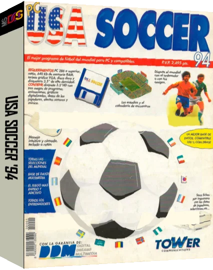 Usa Soccer '94 — box-3D (EU)
