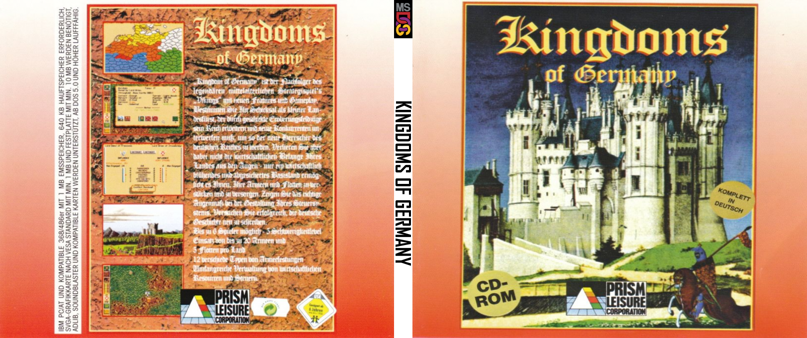 Kingdoms Of Germany — box-texture (CUS)