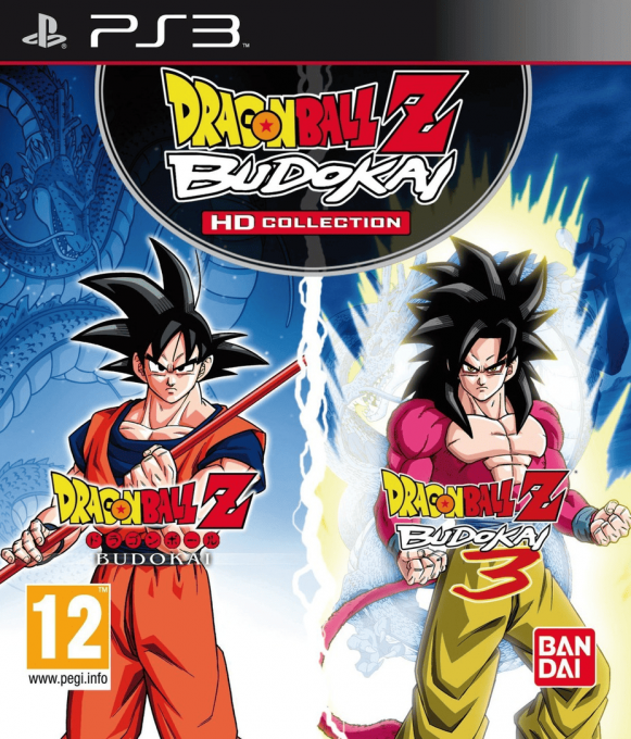 Dragon Ball Z - Budokai HD Collection — box-2D (EU)