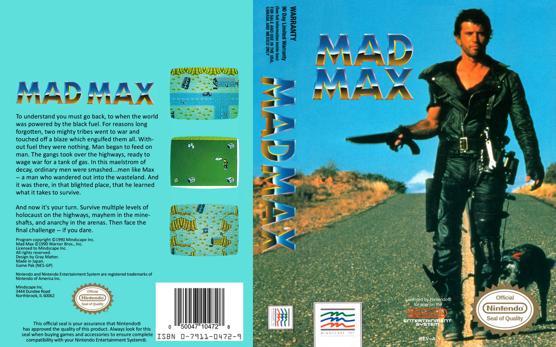Mad Max — box-texture (US)