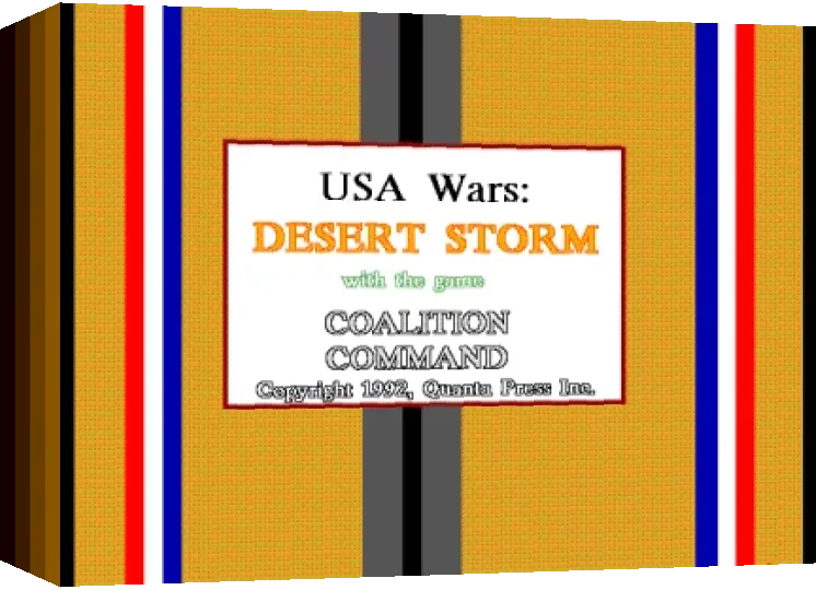 Desert Storm With Coalition Command — box-3D (WOR)