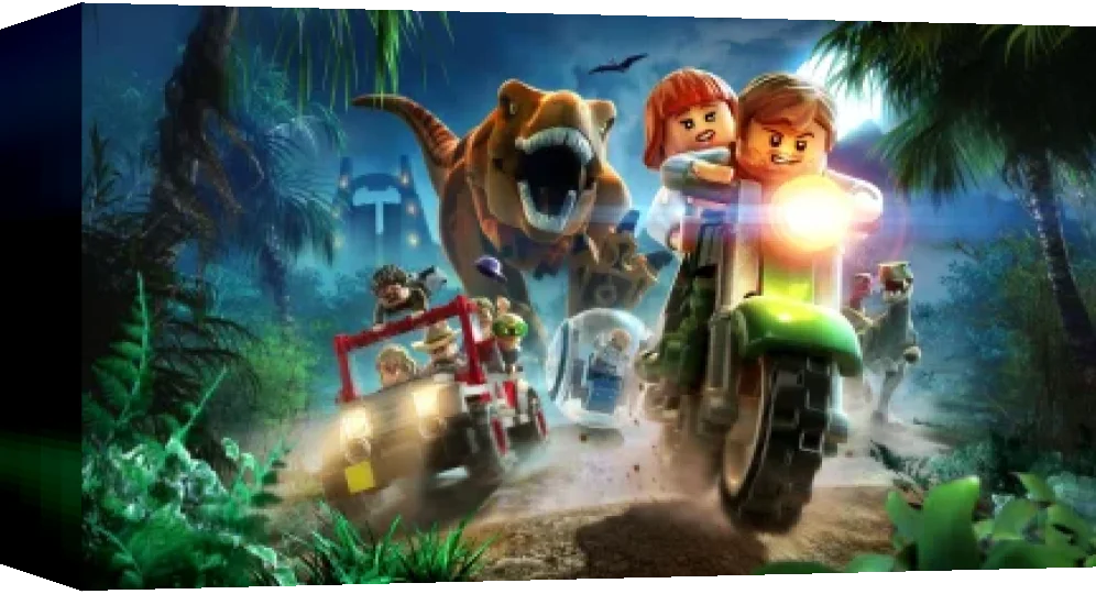 LEGO Jurassic World — box-3D (US)