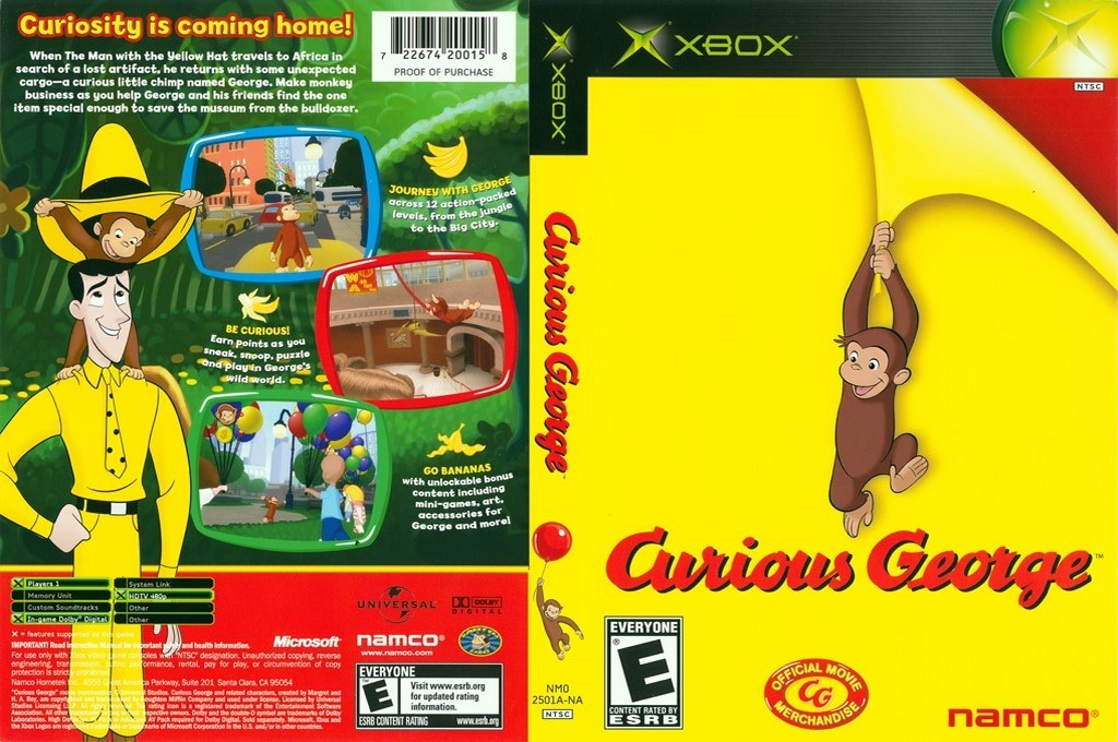 Curious George — box-texture (US)