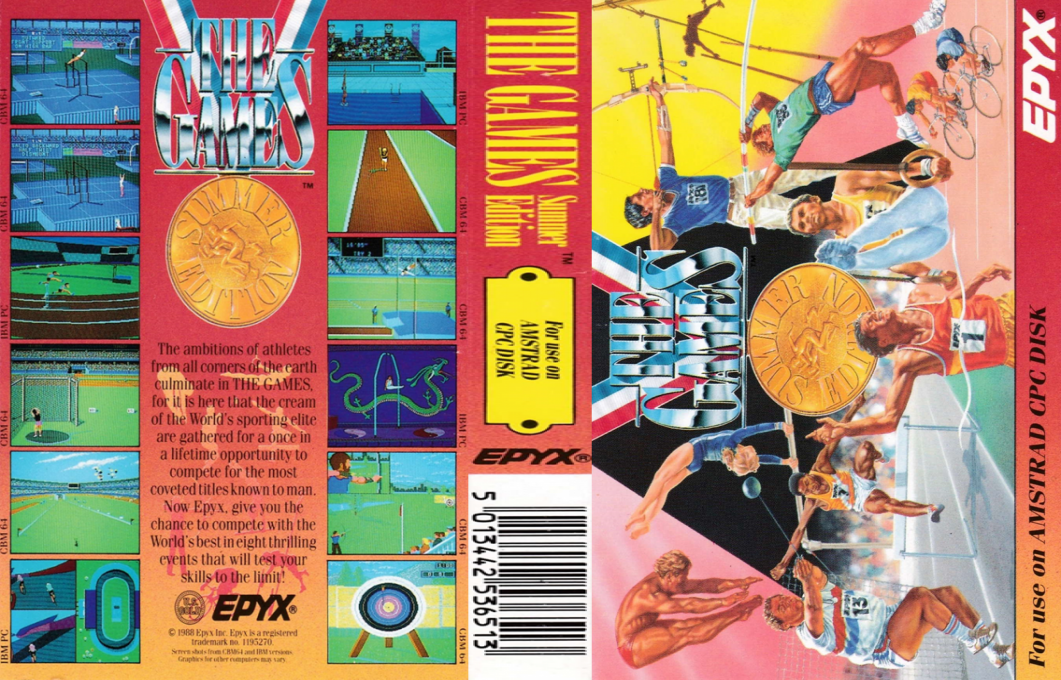 Games, The - Summer Edition — box-texture (EU)