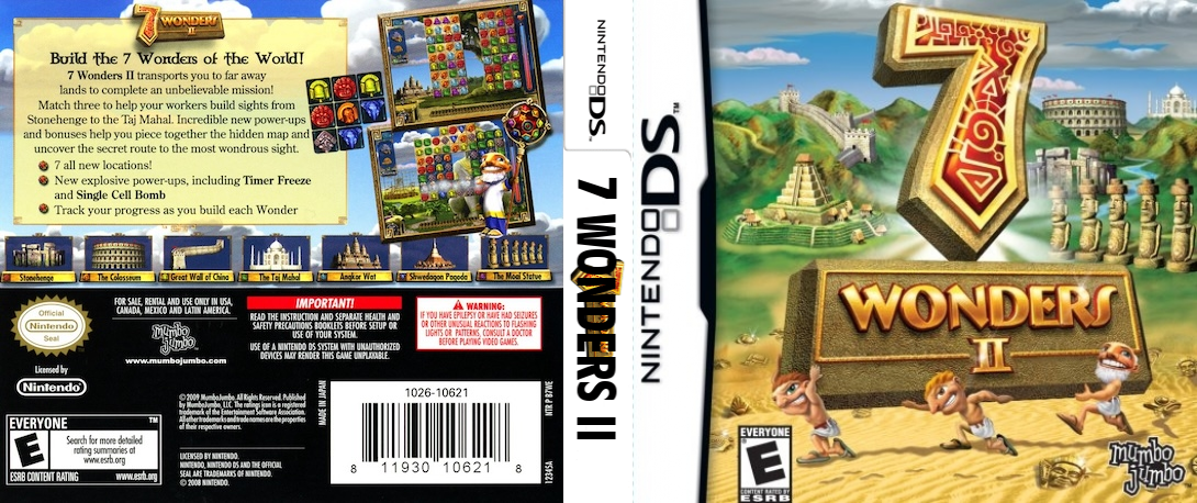 7 Wonders II — box-texture (US)