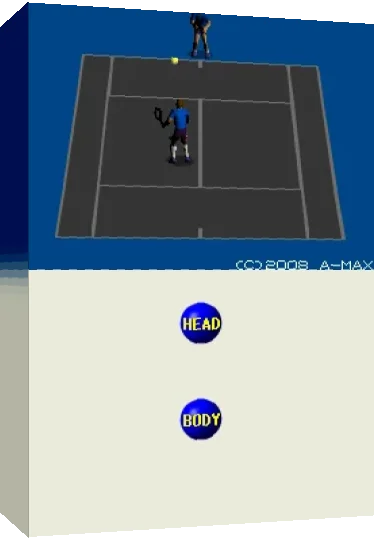 A-Max Tennis — box-3D (JP)