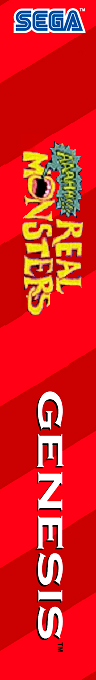 Aaahh!!! Real Monsters — box-2D-side (US)