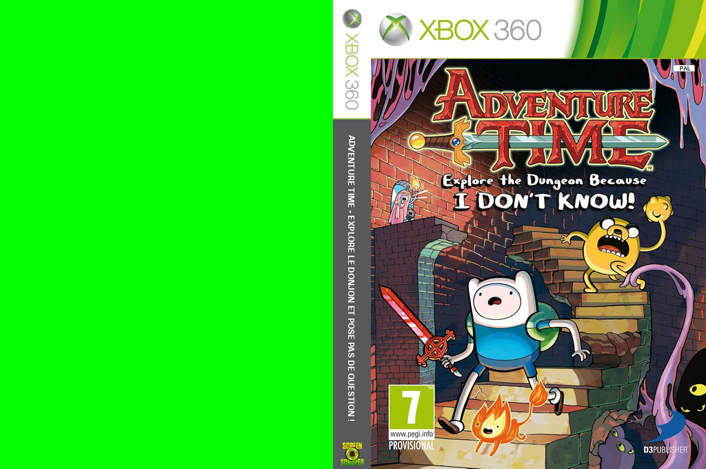 Adventure Time - Explore Le Donjon Et Pose Pas De Question ! — box-texture (EU)