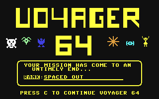 Voyager 64 — sstitle (WOR)