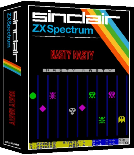 Nasty Nasty — box-3D (SS)