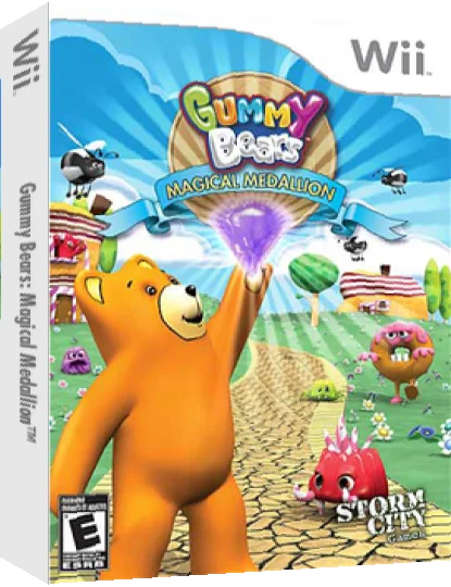 Gummy Bears - Magical Medallion — box-3D (US)