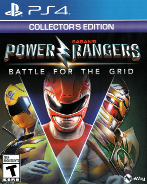 Saban's Power Rangers - Battle for the Grid box art