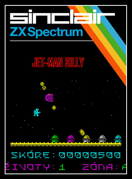 Jet-Man Silly box art