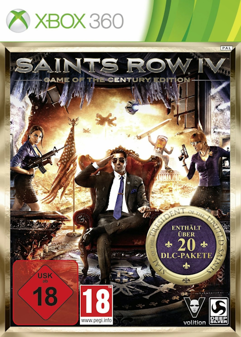 Saints Row IV - National Treasure Edition — box-2D (DE)
