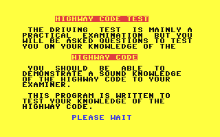 Highway Code — sstitle (EU)