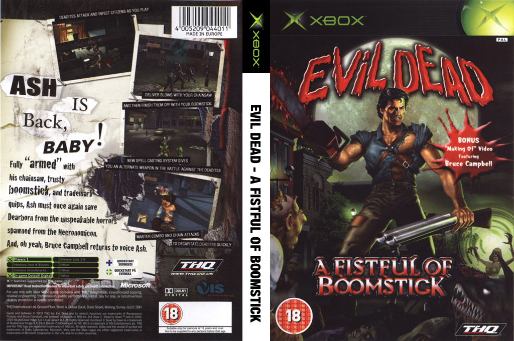 Evil Dead - A Fistful of Boomstick — box-texture (UK)