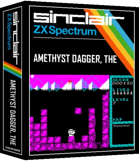The Amethyst Dagger — box-3D (SS)