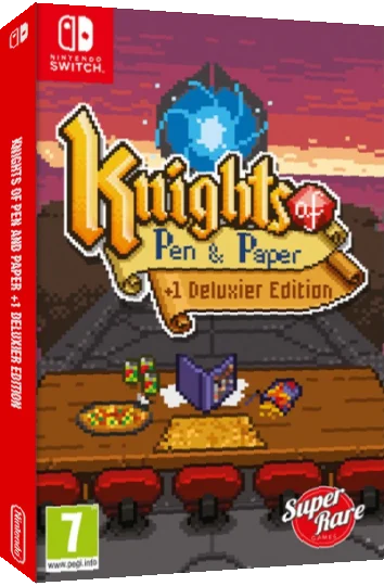 Knights of Pen and Paper plus 1 Deluxier Edition — box-3D (EU)