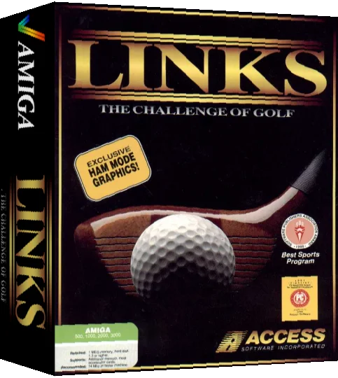 Links - The Challenge of Golf — box-3D (WOR)