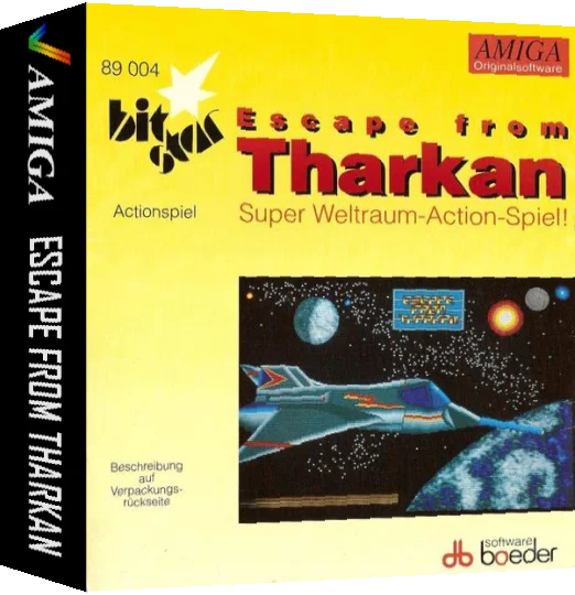 Escape from Tharkan — box-3D (WOR)