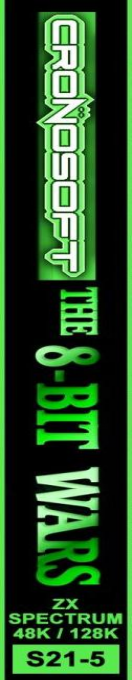 The 8-Bit Wars — box-2D-side (EU)