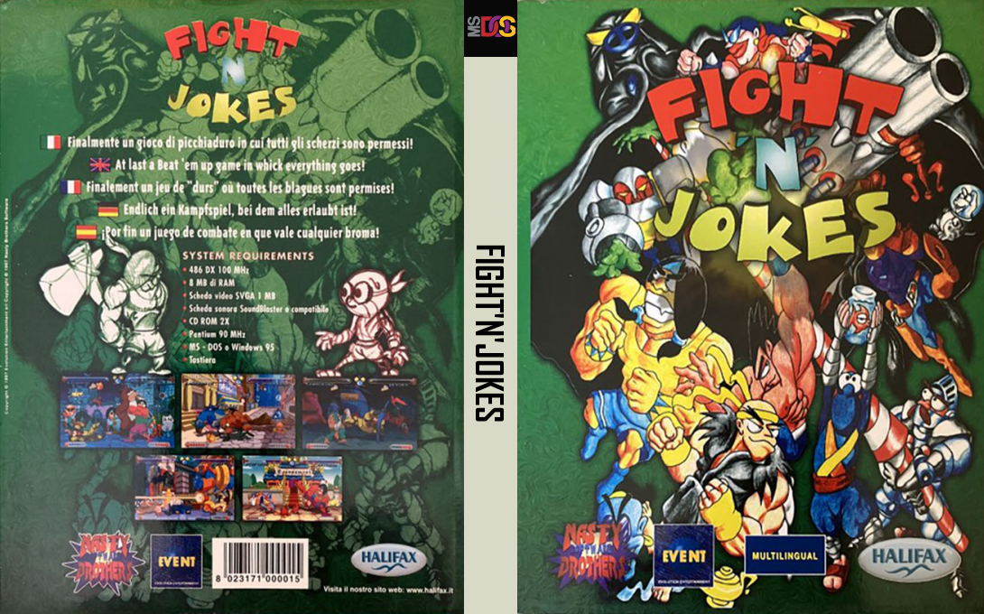 Fight'n'jokes — box-texture (EU)