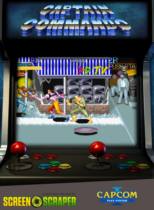 Captain Commando — box-2D (SS)