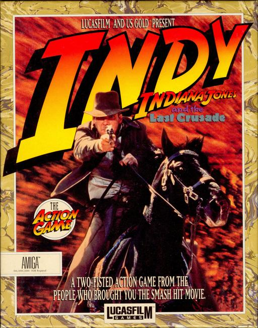 Indiana Jones and the Last Crusade - The Action Game box art
