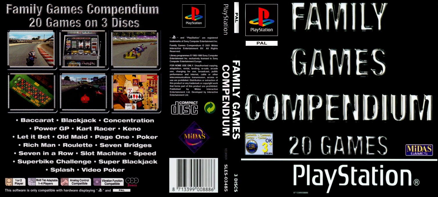 Family Games Compendium — box-texture (EU)