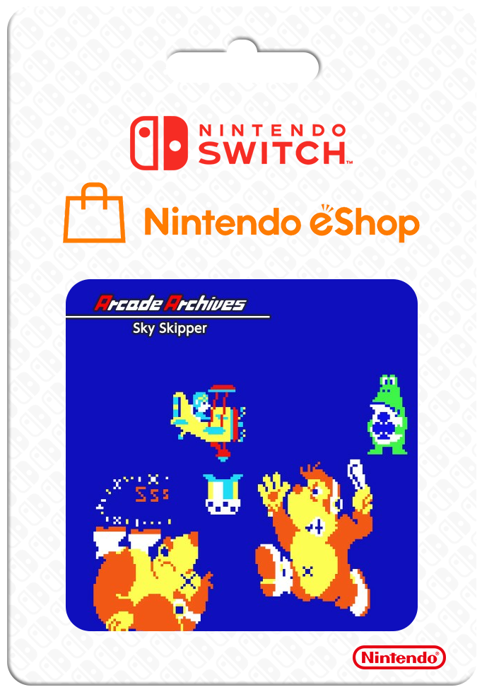 Arcade Archives Sky Skipper — support-2D (CUS)
