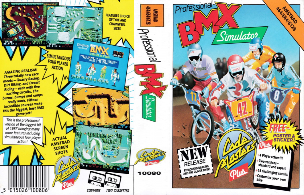 Professional BMX Simulator — box-texture (EU)