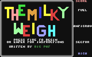 The Milky Weigh — sstitle (WOR)