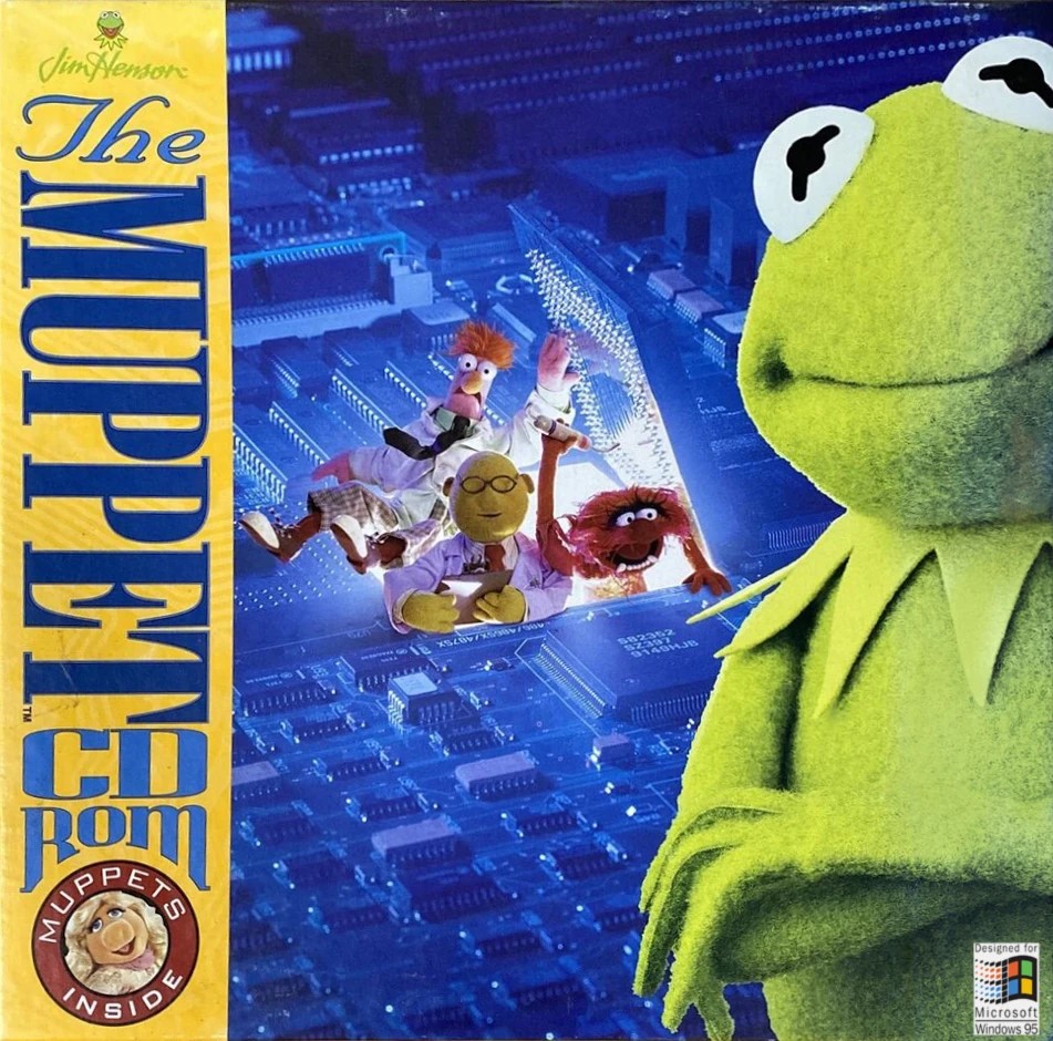 The Muppet CD-ROM: Muppets Inside box art