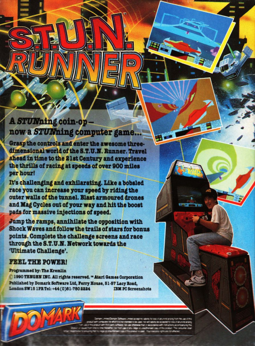 S.T.U.N. Runner — box-2D-back (EU)