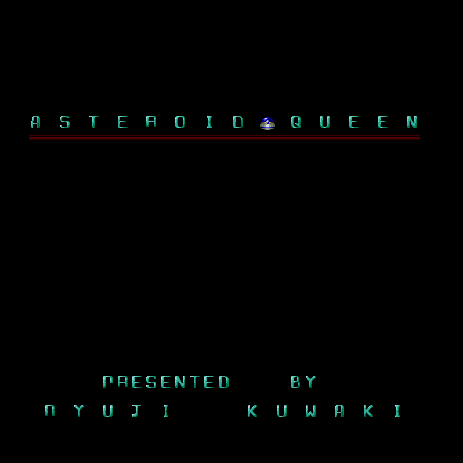 Asteroid Queen — sstitle (WOR)