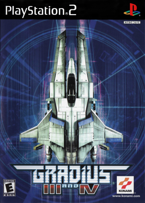 Gradius III and IV box art