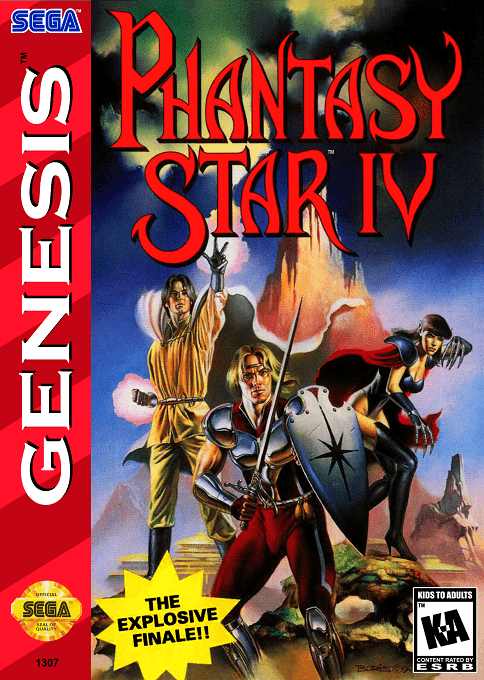 Phantasy Star 4 - The End Of The Millennium box art