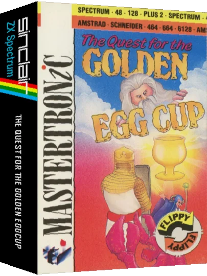 Quest For The Golden Eggcup, The — box-3D (EU)