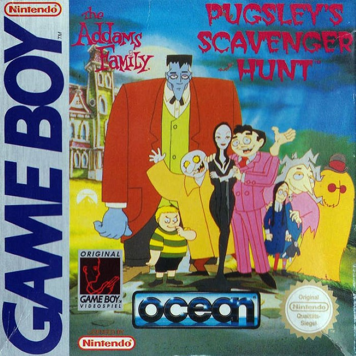 Addams Family - Pugsley's Scavenger Hunt, The — box-2D (DE)