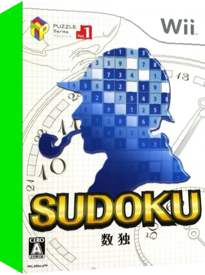 Puzzle Series Vol. 1 - Sudoku — box-3D (JP)