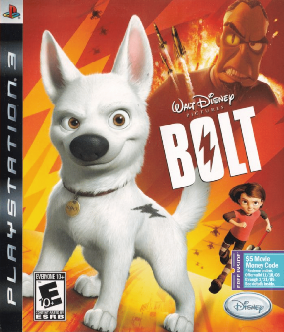 Walt Disney Pictures Bolt box art