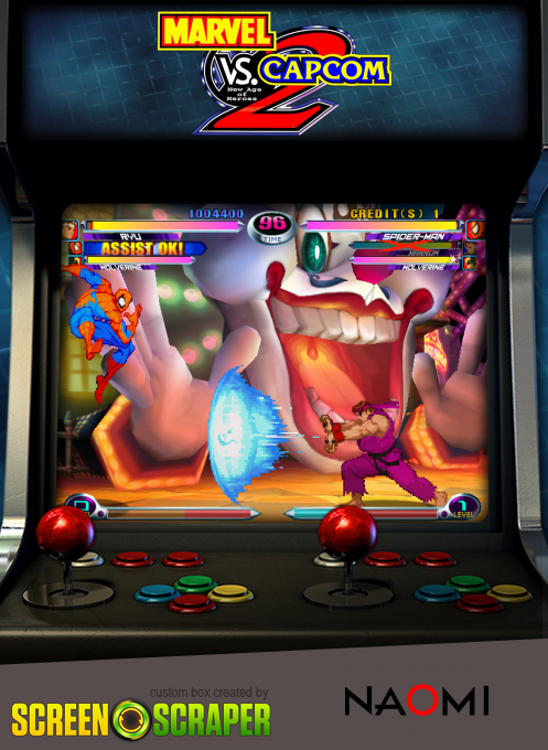 Marvel vs. Capcom 2: New Age of Heroes — box-2D (SS)