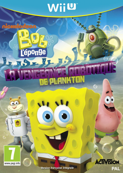 SpongeBob SquarePants - Plankton's Robotic Revenge — box-2D (FR)