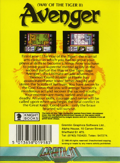 Avenger — box-2D-back (EU)
